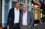 Den Haag 16 juli 2015
Verjaardagsfeestje Frits Huffnagel in Den Haag. Andre v Duin met Martin