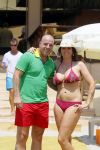 Ibiza 25 juli 2015
Andy en Melisa v d Meyde zijn voor opnames soap op ibiza.