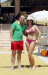 Ibiza 25 juli 2015
Andy en Melisa v d Meyde zijn voor opnames soap op ibiza.