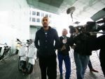 Amsterdam 24 juni 2015 
Rechtzaak Badr Hari inzake Koen Everink in de nieuwe rechtbank (paleis van justitie) in Amsterdam. Zijn advocaat Benedicte Ficq was ook aanwezig.