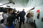 Amsterdam 24 juni 2015 
Rechtzaak Badr Hari inzake Koen Everink in de nieuwe rechtbank (paleis van justitie) in Amsterdam. Zijn advocaat Benedicte Ficq was ook aanwezig.