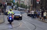 Amsterdam 2 juli 2015  
Prinses Baetrix vertrekt in haar verlengde Volvo bij het paleis.