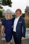 Haarzuilens 17 juni 2015
Haringparty op kasteel de Haar. Ben Woldring met vriendin en ouders
