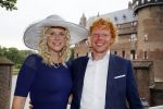 Haarzuilens 17 juni 2015
Haringparty op kasteel de Haar. Ben Woldring met vriendin en ouders