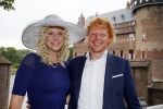 Haarzuilens 17 juni 2015
Haringparty op kasteel de Haar. Ben Woldring met vriendin en ouders