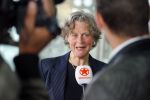 Amsterdam 24 juni 2015 
Rechtzaak Badr Hari inzake Koen Everink in de nieuwe rechtbank (paleis van justitie) in Amsterdam. Zijn advocaat Benedicte Ficq was ook aanwezig.