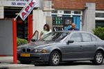 Amsterdam 16 juni 2015 
Caro Emerald gaat tanken met haar auto.
