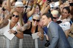 Amsterdam 1 juli 2015
Premiere Magic Mike XXL in Tuschinski in aanwezigheid van de cast met Channing Tatum Matt Bomer Joe Manganiello Adam RodriguezAmber Heard Jada Pinkett Smith en regisseur Gregory Jacobs.