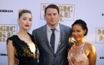 Amsterdam 1 juli 2015
Premiere Magic Mike XXL in Tuschinski in aanwezigheid van de cast met Channing Tatum Matt Bomer Joe Manganiello Adam RodriguezAmber Heard Jada Pinkett Smith en regisseur Gregory Jacobs.