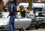 Amsterdam 22 juni 2015
Danielle Overgaag Oerlemans in porsche 911 op cornelis schuytstraat