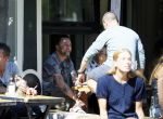Amsterdam 10 juli 2015
Dennis Weening met een vriendin op terras.