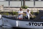 Amsterdam 1 juli 2015
Dirk en Suus Zeelenberg varen met hun sloep (boot) over de amsterdamse grachten