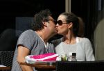 Amsterdam 29 juni 2015 
Dirk Zeelenberg met zijn vrouw Suus op terras