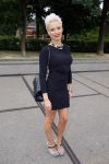 Amsterdam 12 juli 2015  
Modeshow op de amsterdam fashion week. Edmee Verstraten met een vriendin