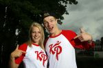 Bunnik 12 juli 2015
Enzo Knol en Dee v d Zeeuw met hun kleding.