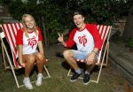 Bunnik 12 juli 2015
Enzo Knol en Dee v d Zeeuw met hun kleding.