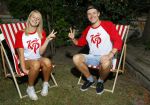 Bunnik 12 juli 2015
Enzo Knol en Dee v d Zeeuw met hun kleding.