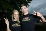 Bunnik 12 juli 2015
Enzo Knol en Dee v d Zeeuw met hun kleding.