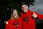 Bunnik 12 juli 2015
Enzo Knol en Dee v d Zeeuw met hun kleding.