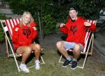 Bunnik 12 juli 2015
Enzo Knol en Dee v d Zeeuw met hun kleding.
