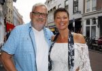 Den Haag 16 juli 2015
Verjaardagsfeestje Frits Huffnagel in Den Haag.
Ernst daniel Smid met vriendin