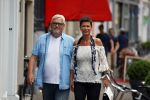 Den Haag 16 juli 2015
Verjaardagsfeestje Frits Huffnagel in Den Haag.
Ernst daniel Smid met vriendin