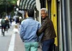 Amsterdam 8 juli 2015  
Frank Sanders met goede vriend Steve Moonen en Bas..en..