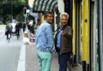 Amsterdam 8 juli 2015  
Frank Sanders met goede vriend Steve Moonen en Bas..en..