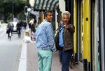 Amsterdam 8 juli 2015  
Frank Sanders met goede vriend Steve Moonen en Bas..en..