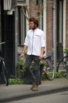 Amsterdam 12 juli 2015  
Freek v Noortwijk de vriend van Katja Schuurman