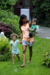 Zandvoort 12 juni 2015
Georgina Kwakye met haar twee kinderen