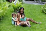 Zandvoort 12 juni 2015
Georgina Kwakye met haar twee kinderen
