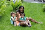 Zandvoort 12 juni 2015
Georgina Kwakye met haar twee kinderen