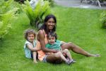 Zandvoort 12 juni 2015
Georgina Kwakye met haar twee kinderen