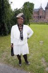 Haarzuilens 17 juni 2015
Haringparty op kasteel de Haar. Gerda Havertong met man