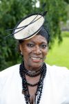 Haarzuilens 17 juni 2015
Haringparty op kasteel de Haar. Gerda Havertong met man