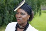 Haarzuilens 17 juni 2015
Haringparty op kasteel de Haar. Gerda Havertong met man