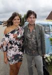 Volendam Katwoude 15 augustus 2015
Trouwen Jaap en Jenny Kwakman. Jan Dulles met vriendin