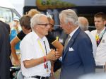 Utrecht 4 juli 2015
Tour de France start met de proloog in Utrecht. Koning Willem Alexander met burgemeester Jan v Zanen Joop Zoetemelk Richard Plugge (team Lotto  Jumbo)