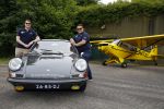 Lievelde 28 juni 2015
Jan Peter Balkenende en zijn broer Evert Jan doen mee in een porsche cabrio met de achterhoek Rally. Ook jan Kees de Jager doet mee