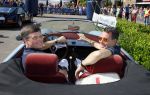 Lievelde 28 juni 2015
Jan Peter Balkenende en zijn broer Evert Jan doen mee in een porsche cabrio met de achterhoek Rally