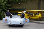 Lievelde 28 juni 2015
Jan Peter Balkenende en zijn broer Evert Jan doen mee in een porsche cabrio met de achterhoek Rally