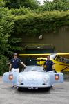 Lievelde 28 juni 2015
Jan Peter Balkenende en zijn broer Evert Jan doen mee in een porsche cabrio met de achterhoek Rally