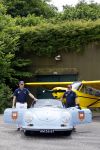 Lievelde 28 juni 2015
Jan Peter Balkenende en zijn broer Evert Jan doen mee in een porsche cabrio met de achterhoek Rally