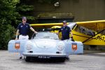 Lievelde 28 juni 2015
Jan Peter Balkenende en zijn broer Evert Jan doen mee in een porsche cabrio met de achterhoek Rally