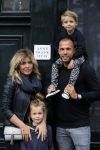 Amsterdam 12 juli 2015
Johnny en Charlotte Sophie Heitinga met hun kinderen Jezebel en Lennox in Amsterdam