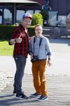 Rotterdam 9 augustus 2015
Edwin Smulders Johnny de Mol en Tomas v d Broek tijdens opnames van het rtl programma Down met Johnny. We gingen naar de premiere naar Wickie de Viking in het nieuwe Luxor.