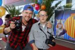 Rotterdam 9 augustus 2015
Edwin Smulders Johnny de Mol en Tomas v d Broek tijdens opnames van het rtl programma Down met Johnny. We gingen naar de premiere naar Wickie de Viking in het nieuwe Luxor.