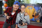 Rotterdam 9 augustus 2015
Edwin Smulders Johnny de Mol en Tomas v d Broek tijdens opnames van het rtl programma Down met Johnny. We gingen naar de premiere naar Wickie de Viking in het nieuwe Luxor.