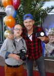 Rotterdam 9 augustus 2015
Edwin Smulders Johnny de Mol en Tomas v d Broek tijdens opnames van het rtl programma Down met Johnny. We gingen naar de premiere naar Wickie de Viking in het nieuwe Luxor.